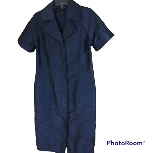 Doncaster Collection Dresses Doncaster Collection Linen Blend Dress